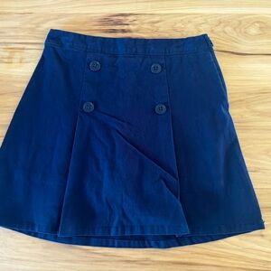 NWT Girls Navy Uniform Skirt - size 10